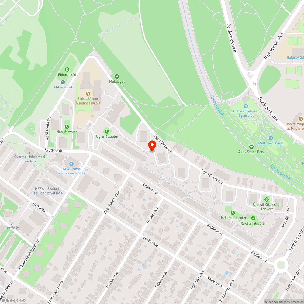 Csepegő tűzcsap bejelentés helye