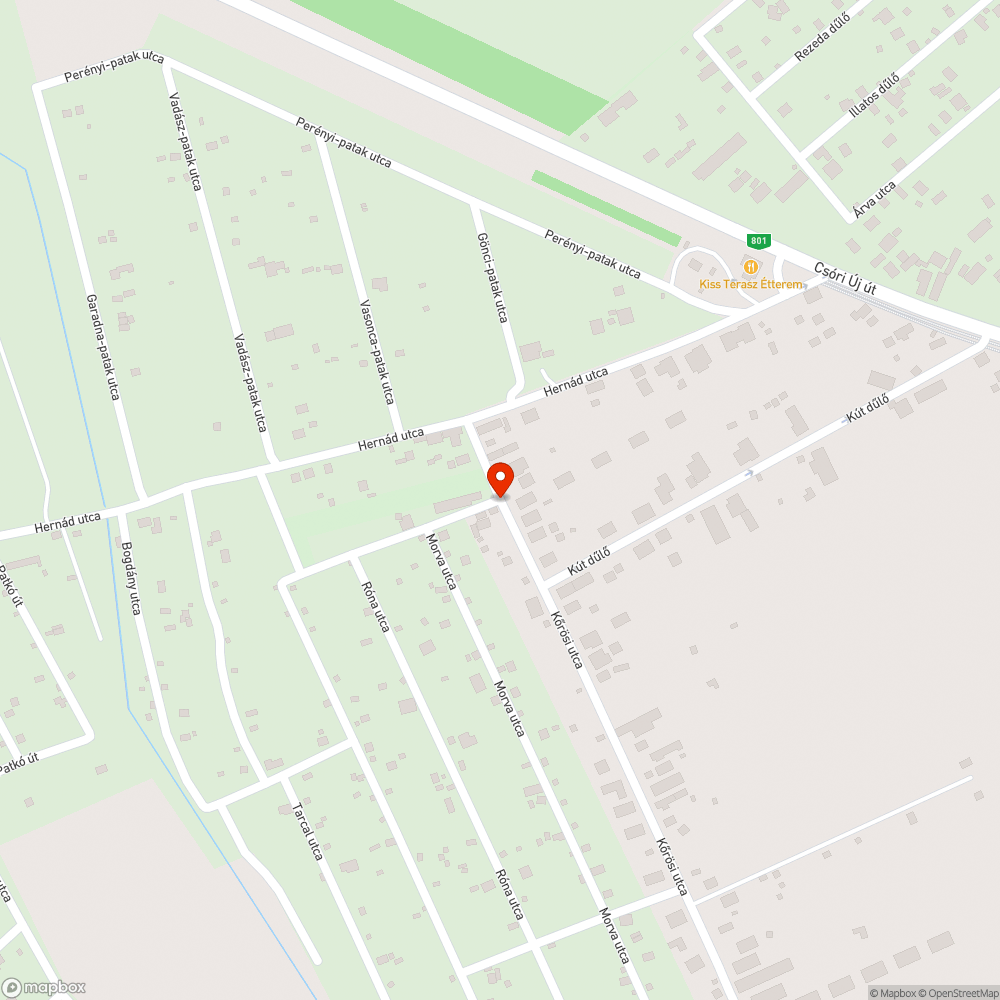 Szabadon lógó kábelek bejelentés helye