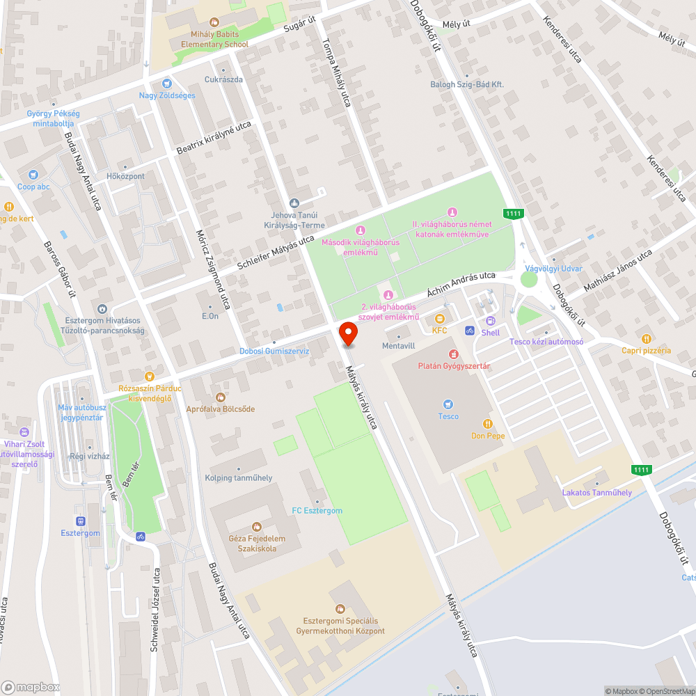 Elhagyott, rendszám nélküli jármű közterületen bejelentés helye