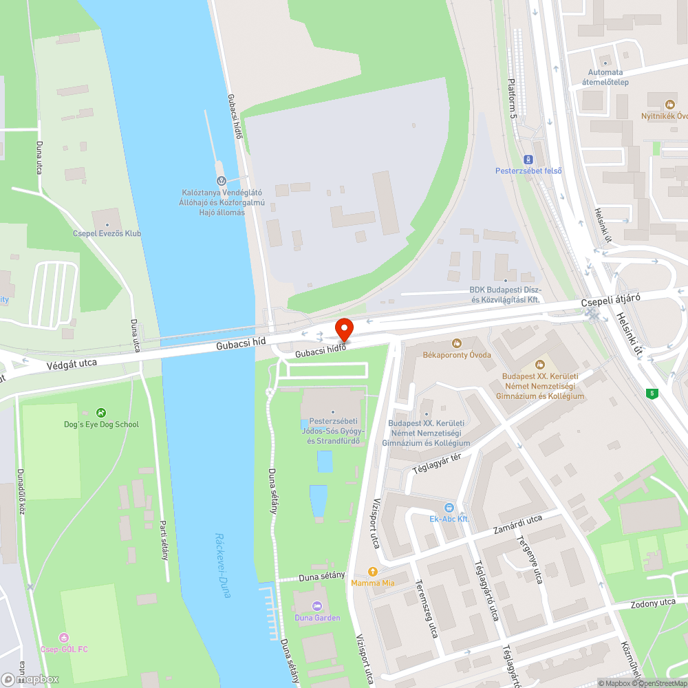 Rozsdás csőkorlát bejelentés helye