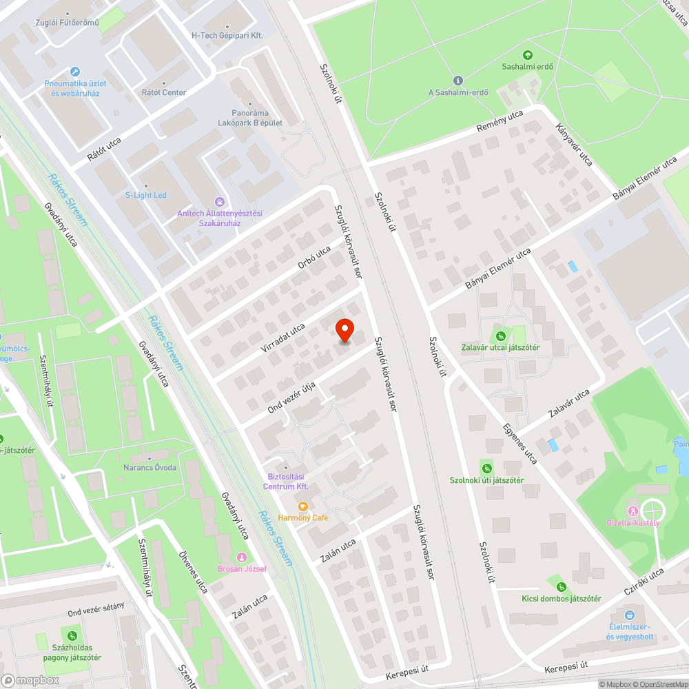 Szétszedett, KGFB nélküli gépjármű bejelentés helye