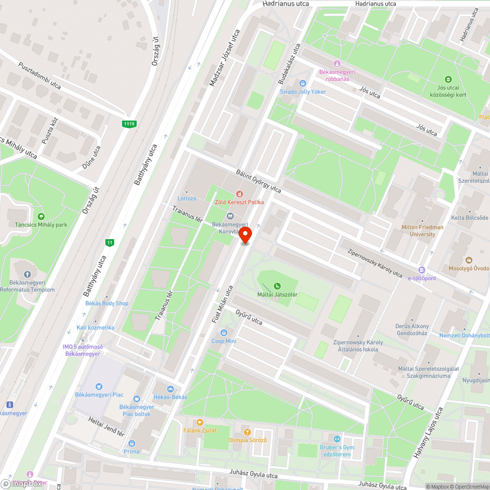 Kivonva bejelentés helye