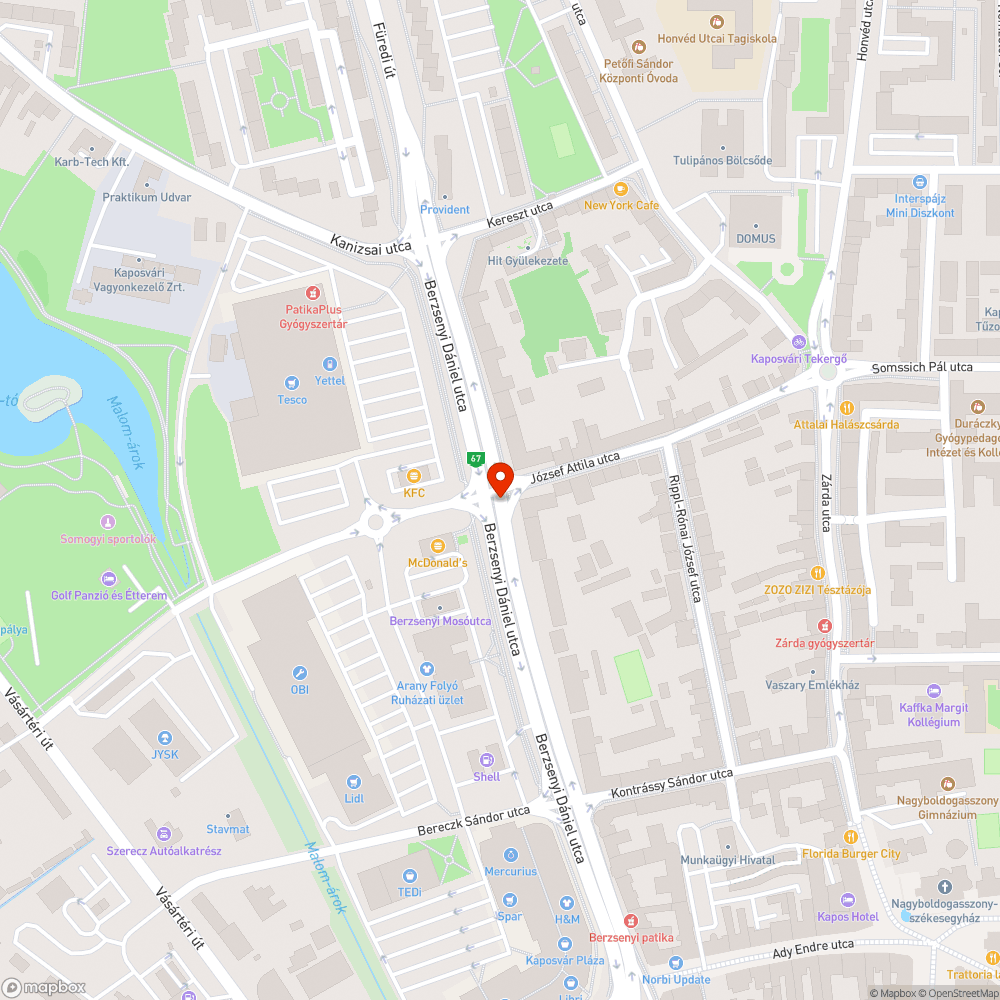 Jelzőlámpák hibája bejelentés helye