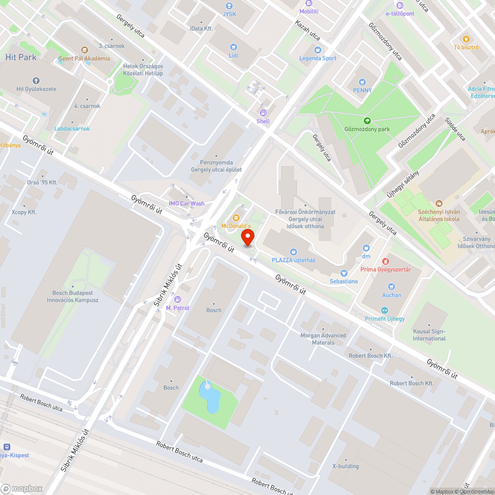 Lyukas fedlap bejelentés helye