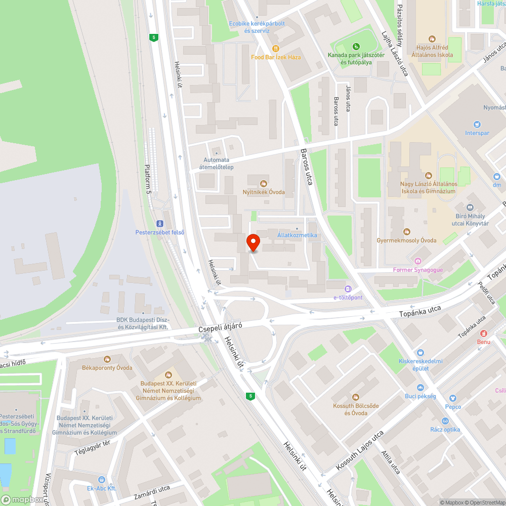 Feleslegesen nagy, de annál silányabb betonfelületű járda bejelentés helye