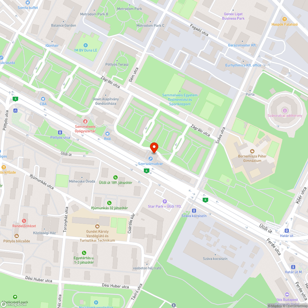 Kidobott ex-karácsonyfák bejelentés helye