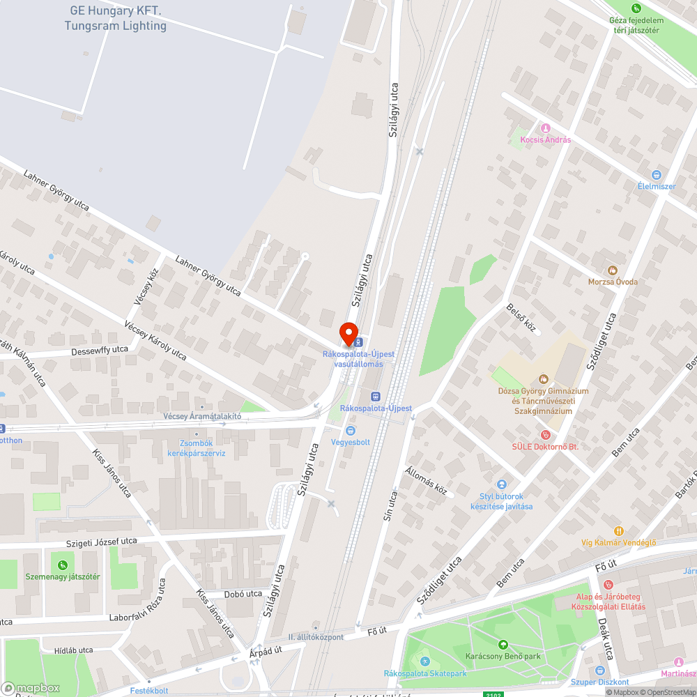 Szemét a 14-es villamosmegállóban bejelentés helye