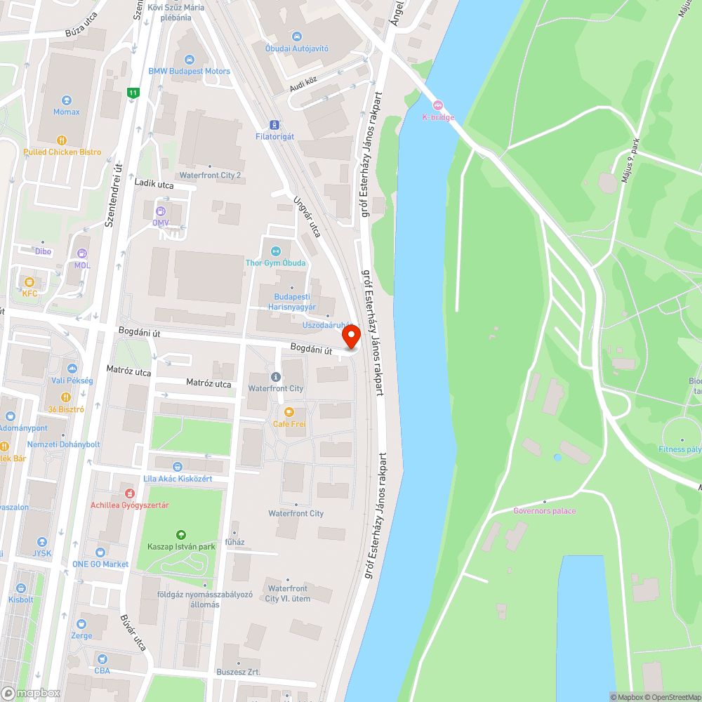 Életveszélyes poller bejelentés helye