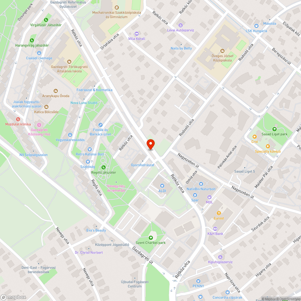 Elhagyott Kalos bejelentés helye