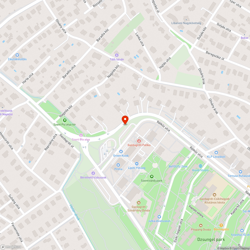 Elhagyott Bravo bejelentés helye