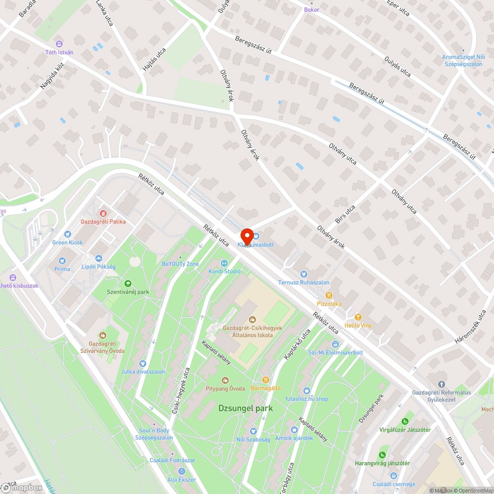 Elhagyott Carisma bejelentés helye