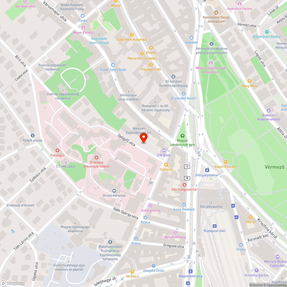 Parkolás gátló kerítés elem bejelentés helye