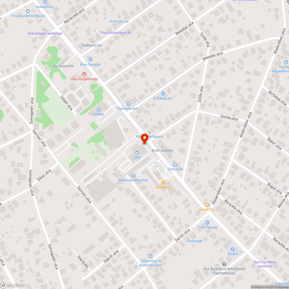 Szemetes járda bejelentés helye