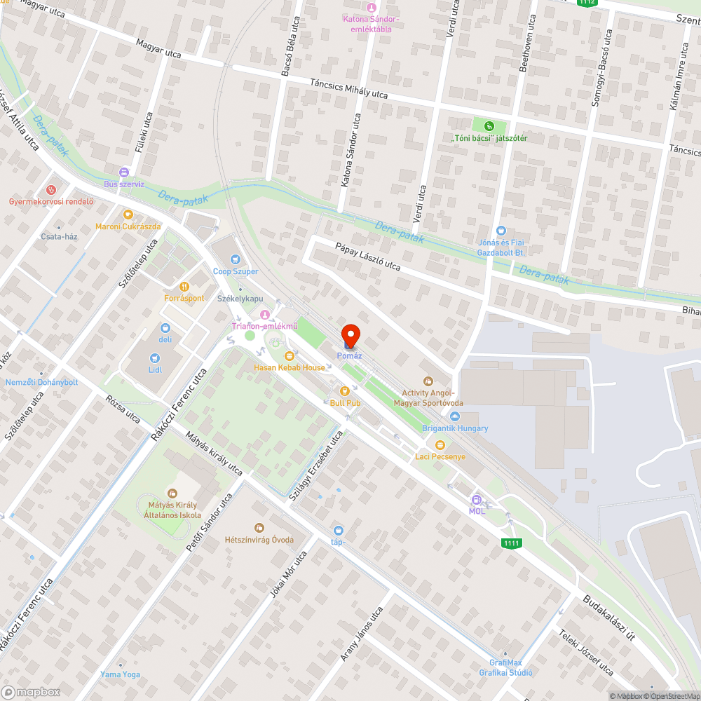 Piszok, és pókháló bejelentés helye