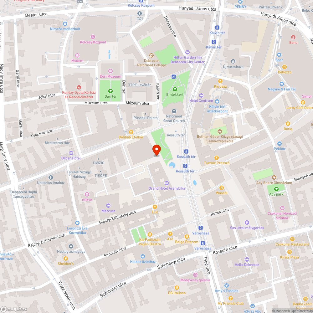 Hibás lámpafej bejelentés helye