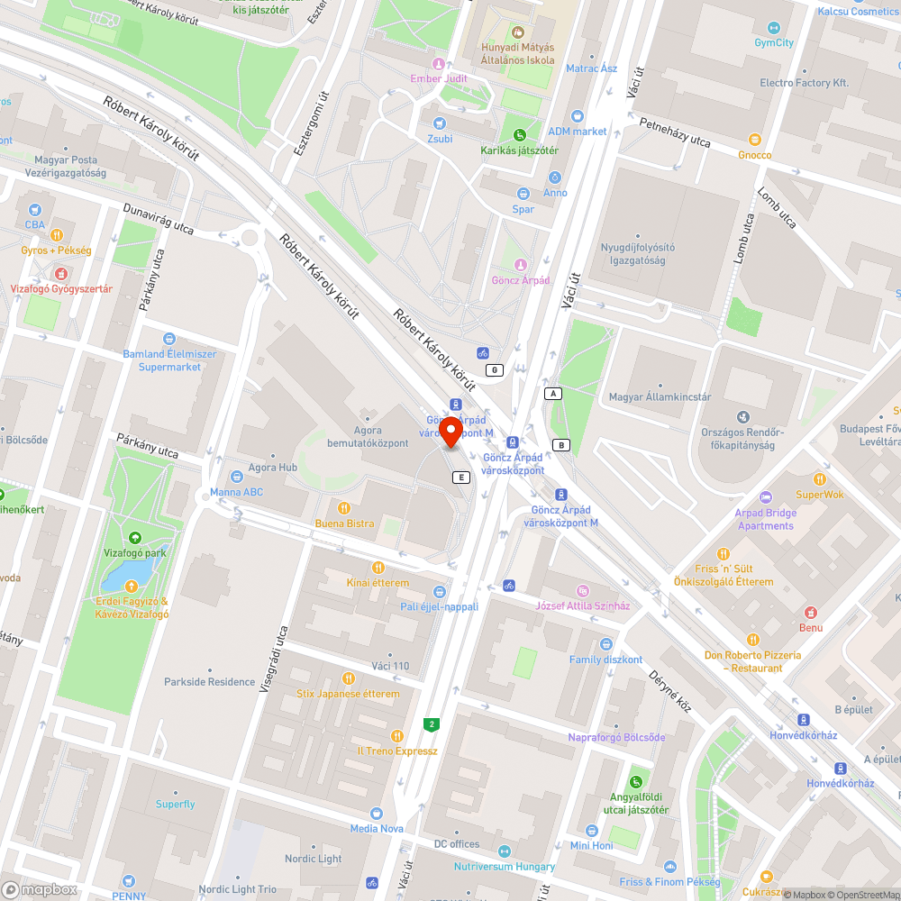 Hiányzó tábla bejelentés helye