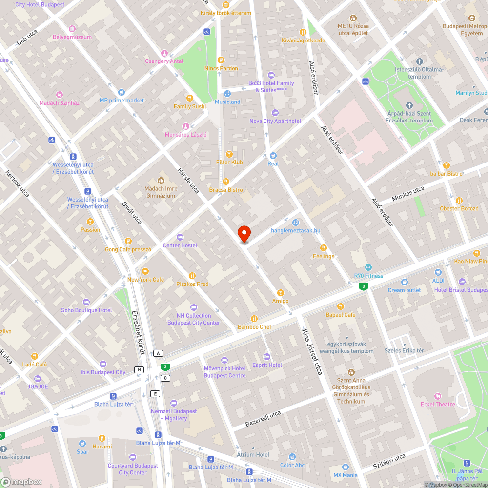 Kerékpár roncs bejelentés helye