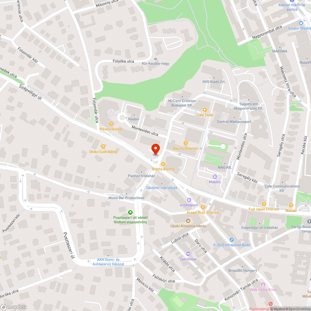 úttestre nőtt zöld bejelentés helye