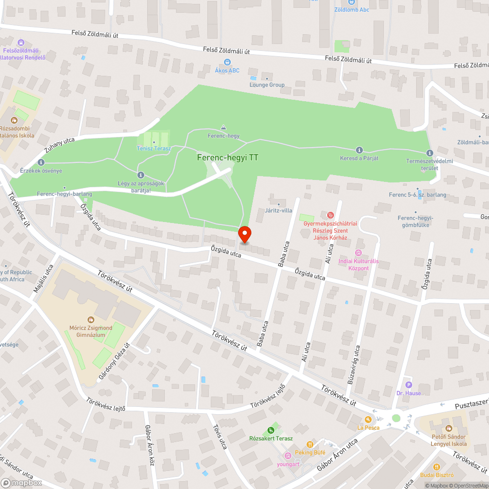 Járdán parkolás bejelentés helye