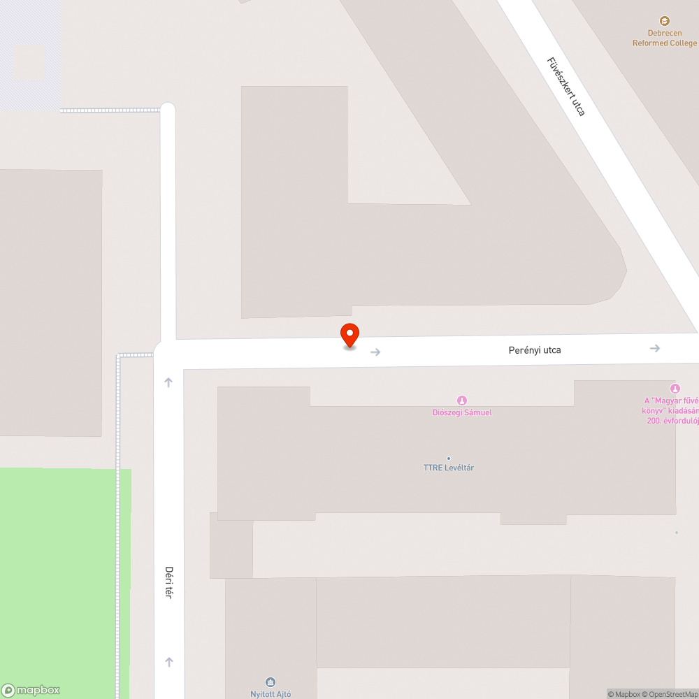 eltűnt lámpafej bejelentés helye