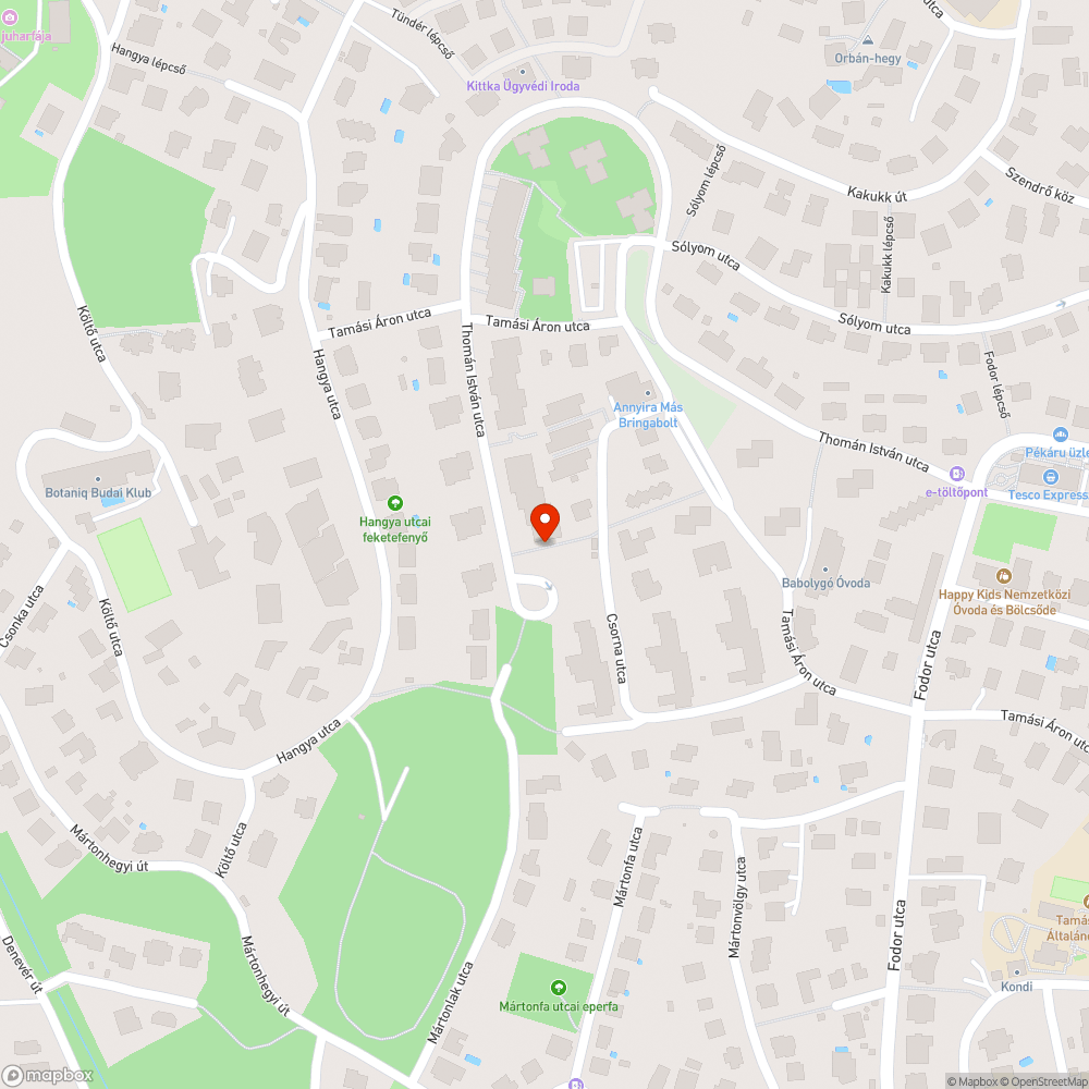 Veszélyes lépcső bejelentés helye