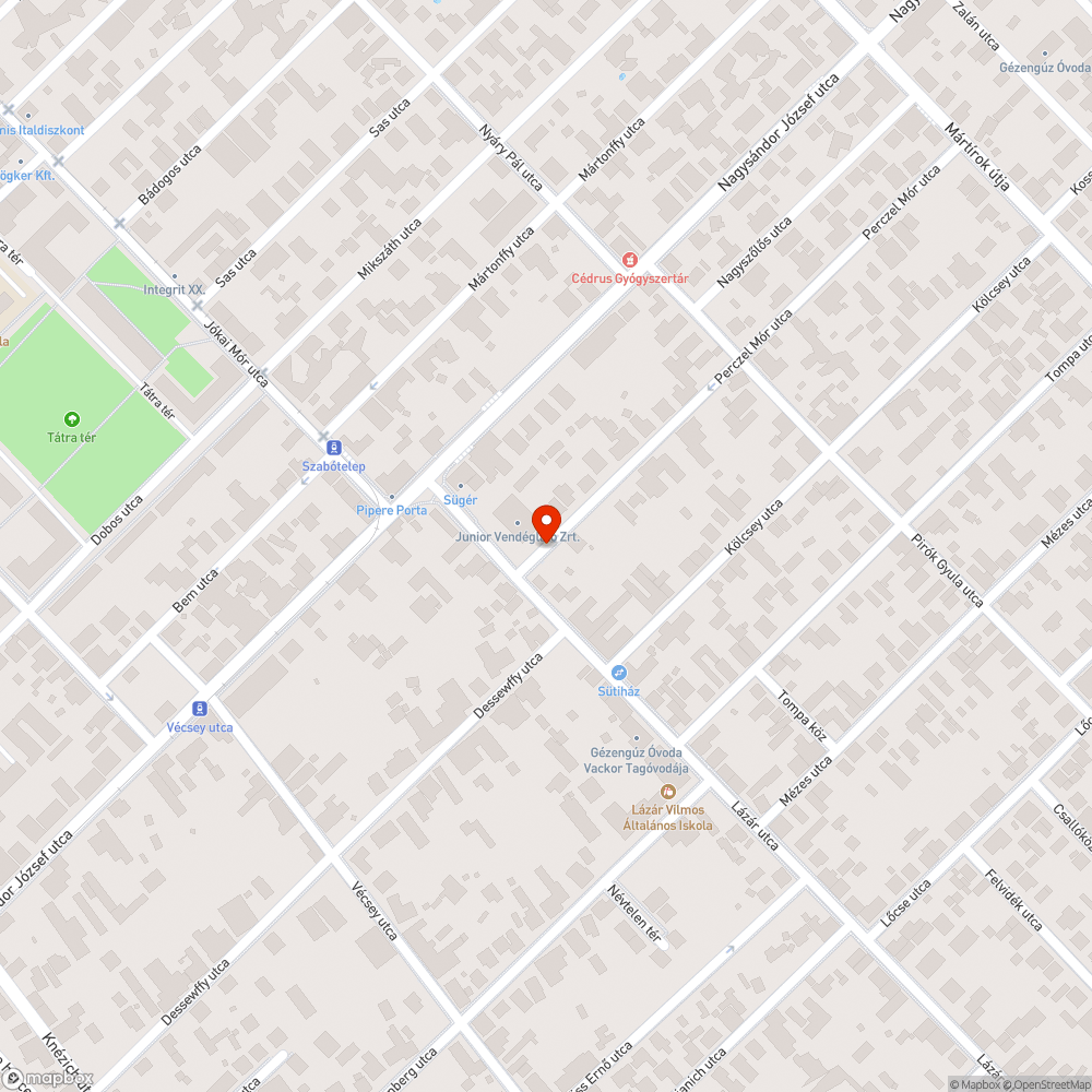 gazdátlan autó bejelentés helye