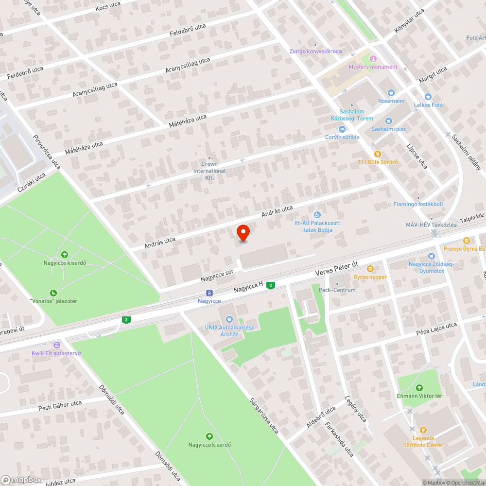 Rendszeresen kiborított szemét bejelentés helye