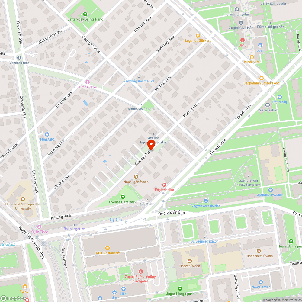 Elhagyott, rossz állapotú gépjármű bejelentés helye