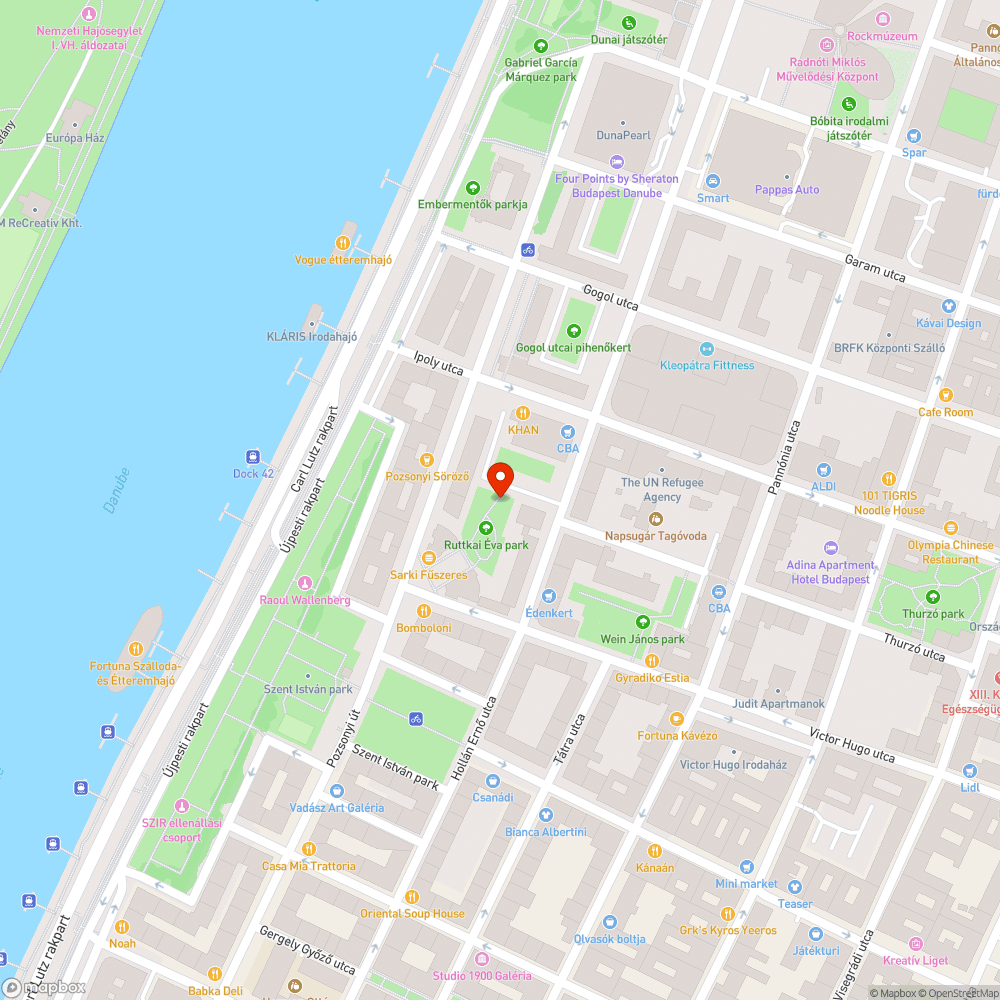 Drogtanyává válik a Ruttkai Éva park bejelentés helye