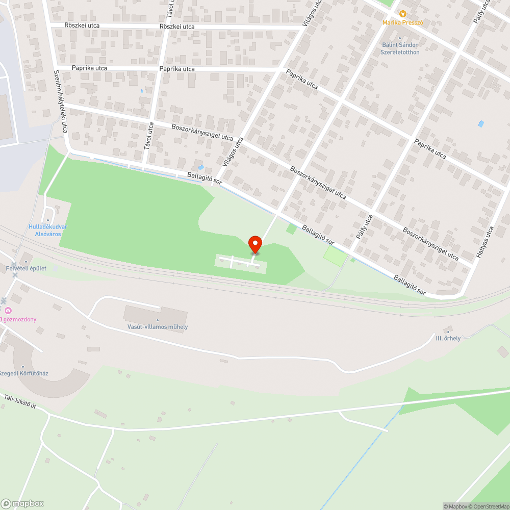 Elhagyott, kiégett autó bejelentés helye