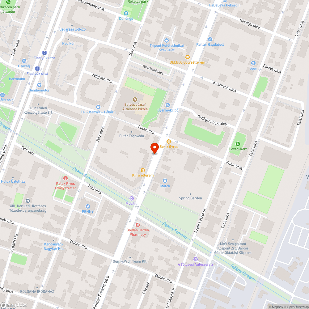 Nyomvályú bejelentés helye