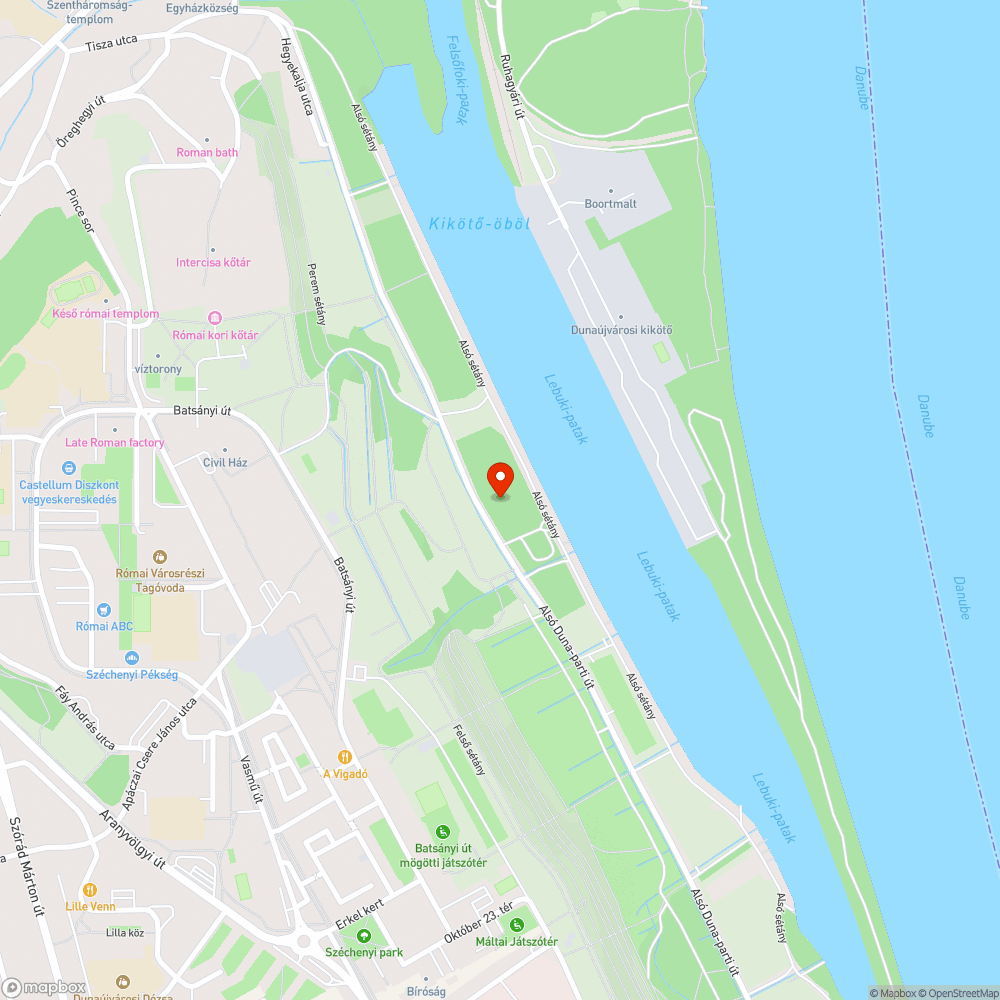 A kilátó/lombkorona sétány alatt nagyon szemetes a terület bejelentés helye