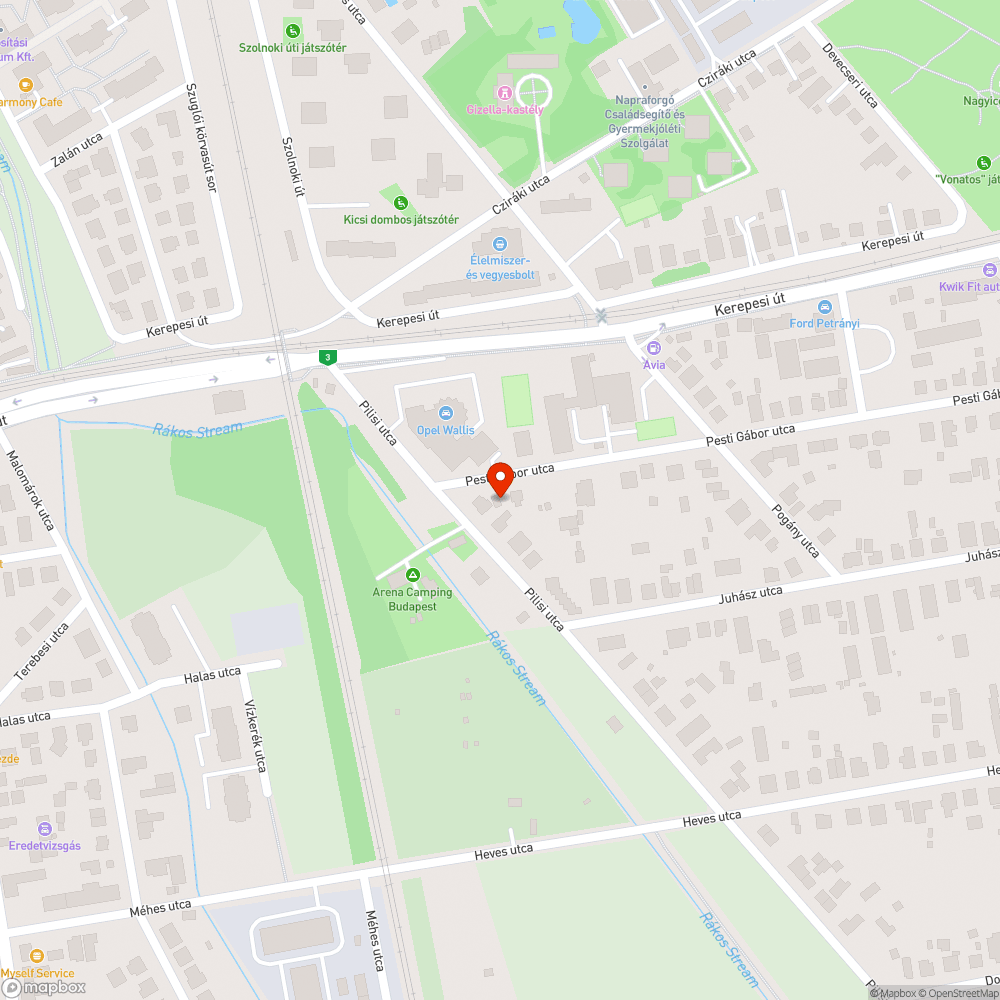 Lerobbant állapotú közmű bejelentés helye