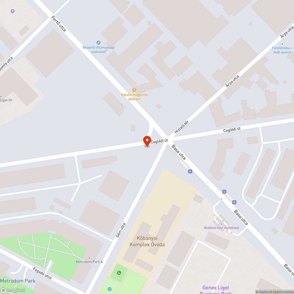 szemét a Hízlaló téren bejelentés helye