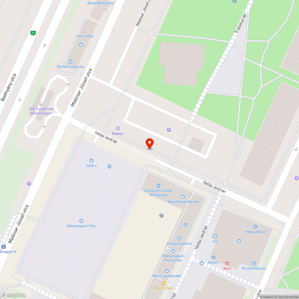 Térkövek bejelentés helye