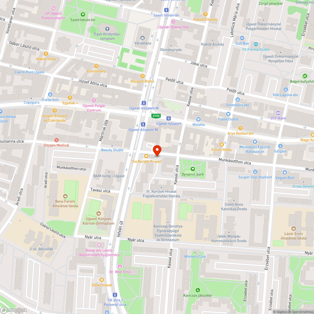 Kuka és szemét bejelentés helye