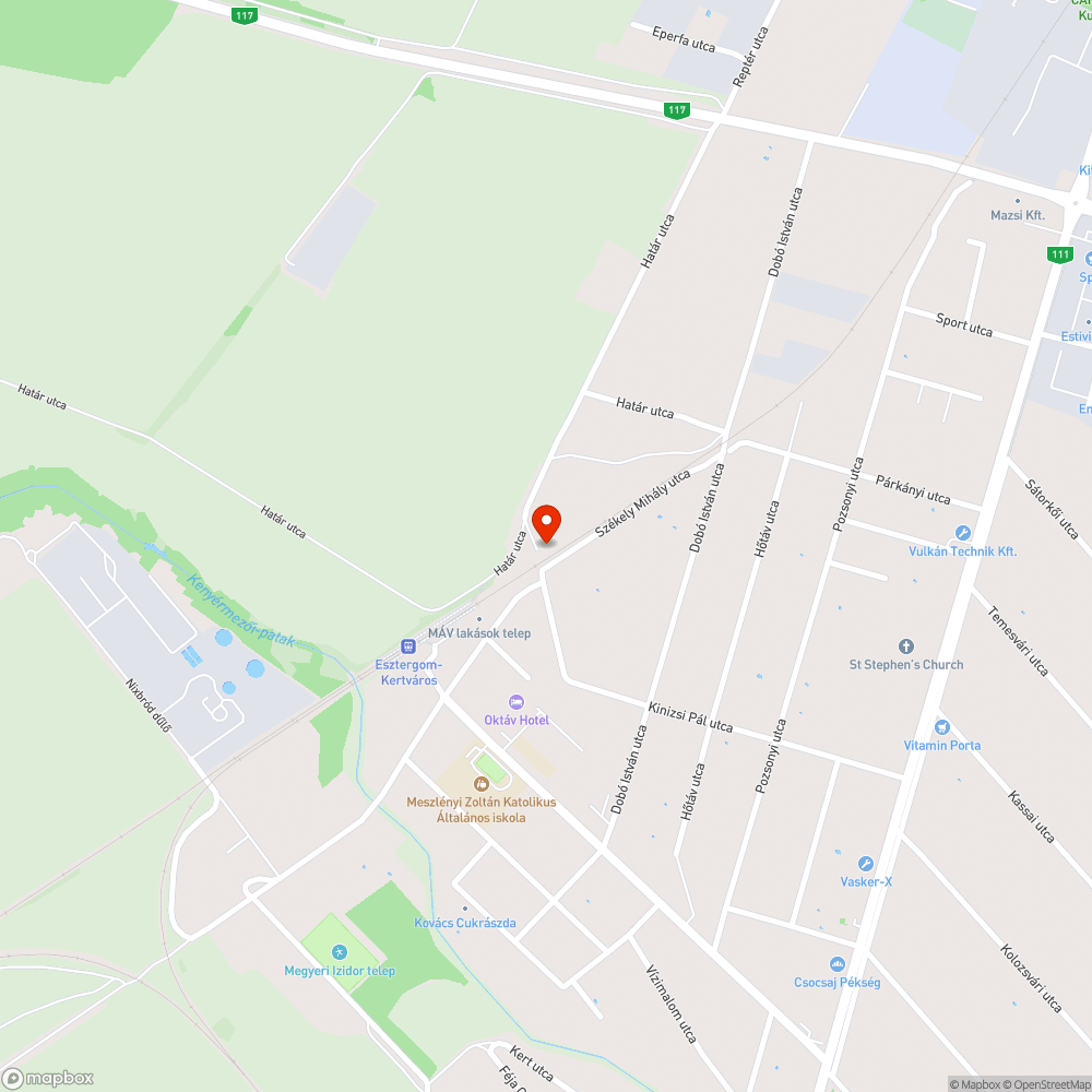 Szemét bejelentés helye