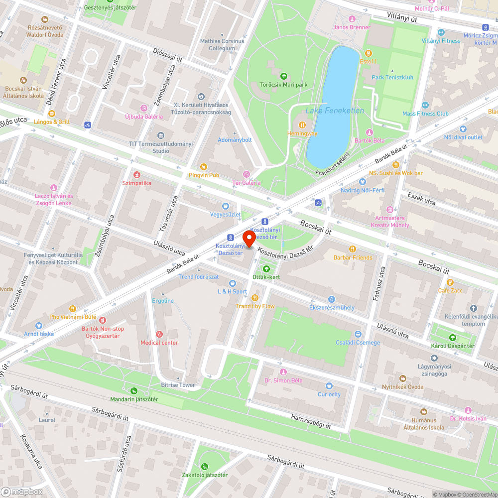 Lyukas fedlap bejelentés helye