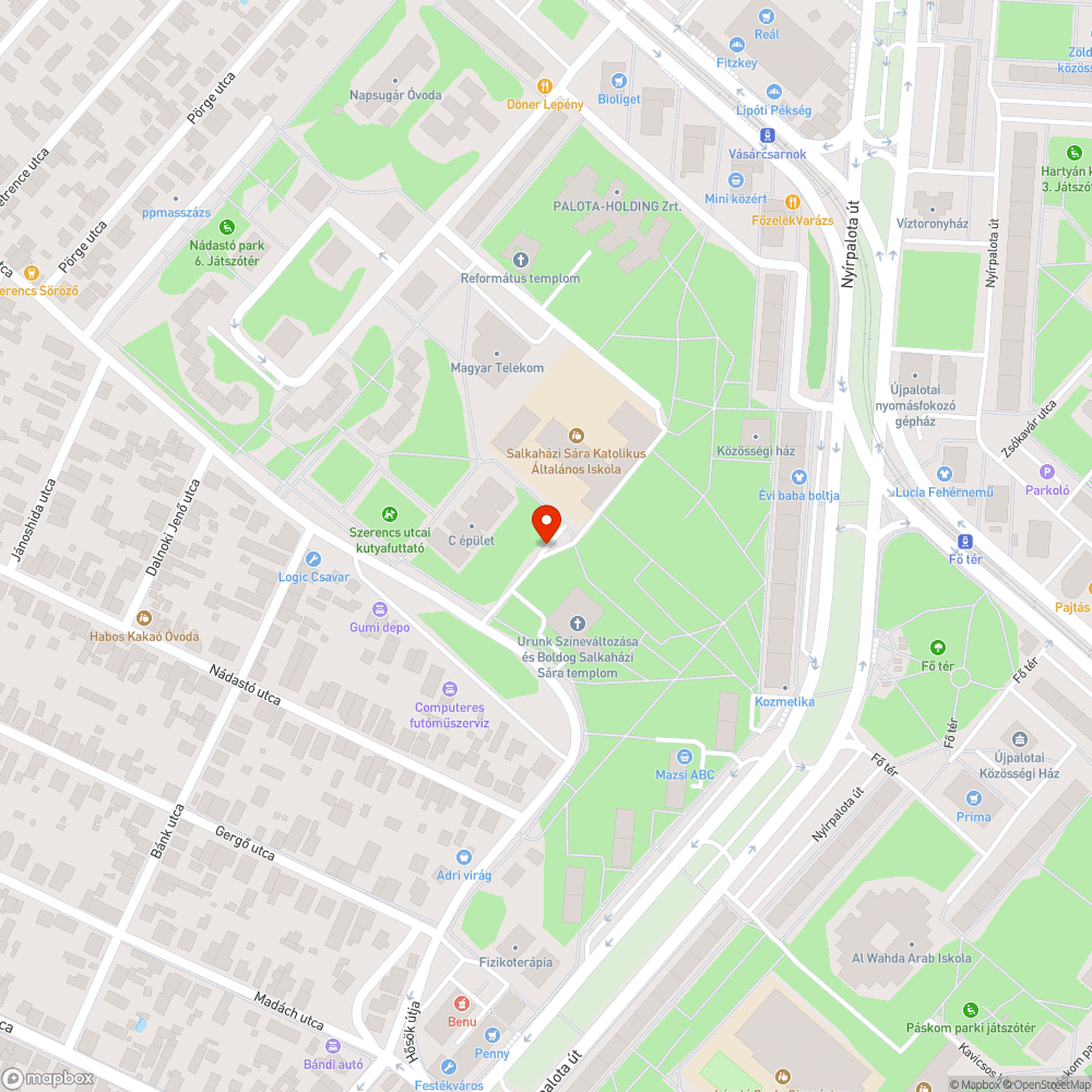 Szemétkupac kezdemény bejelentés helye