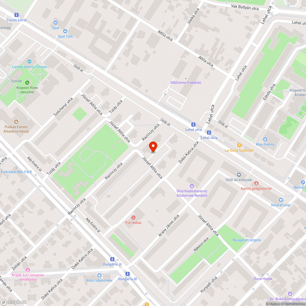 Kereszteződésben parkolás bejelentés helye