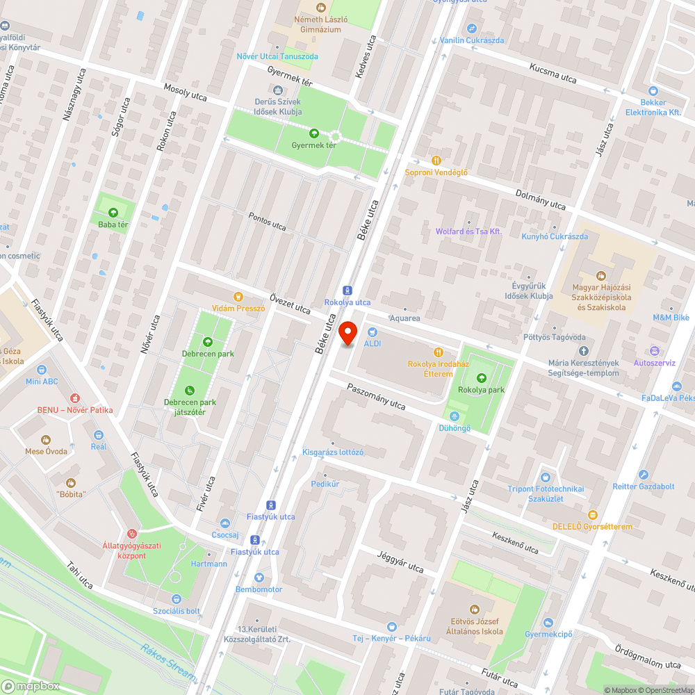 Kiszáradt tuja bejelentés helye