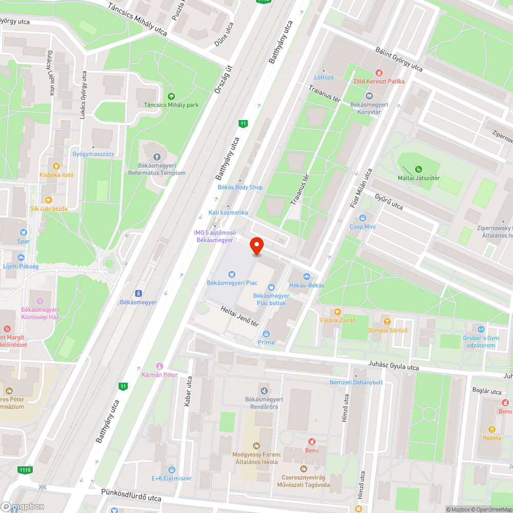 Kiégett led fénycsík bejelentés helye