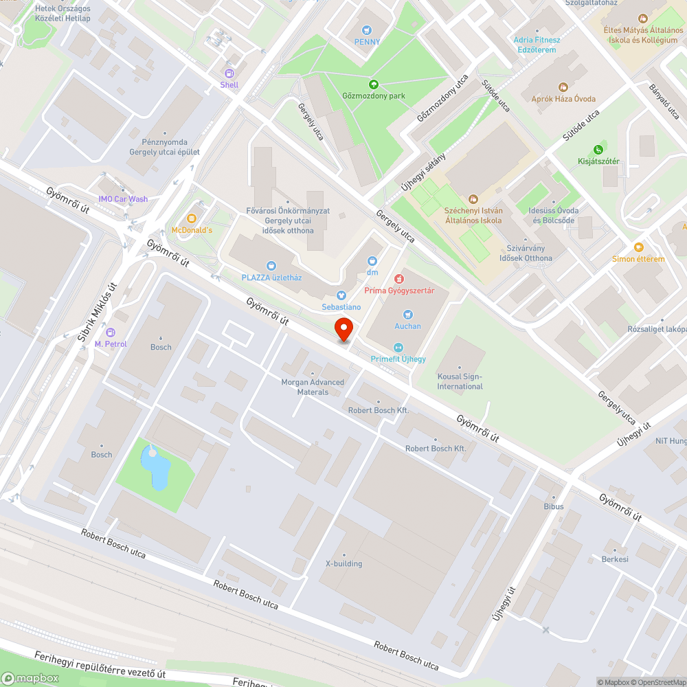 Földbe süllyedő fedlap bejelentés helye