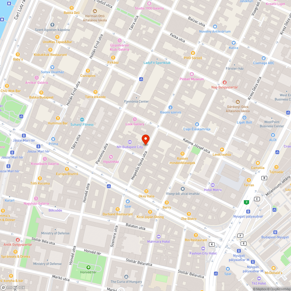 Törött fedél bejelentés helye