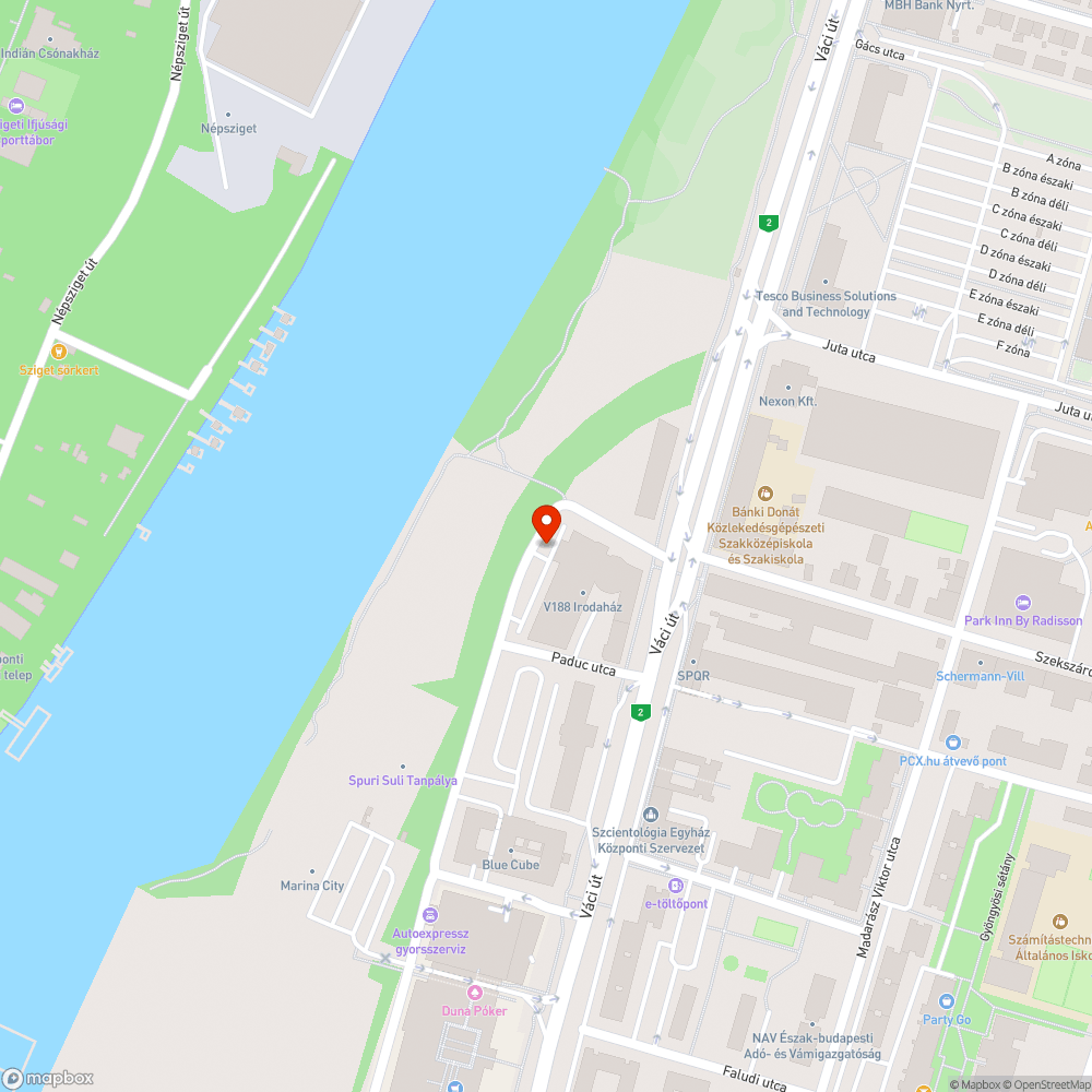 Elhagyott autó bejelentés helye