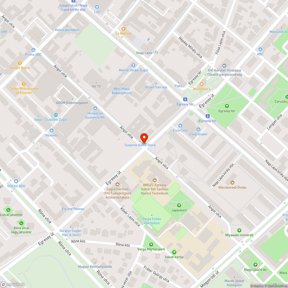 Veszélyes átkelőhely bejelentés helye