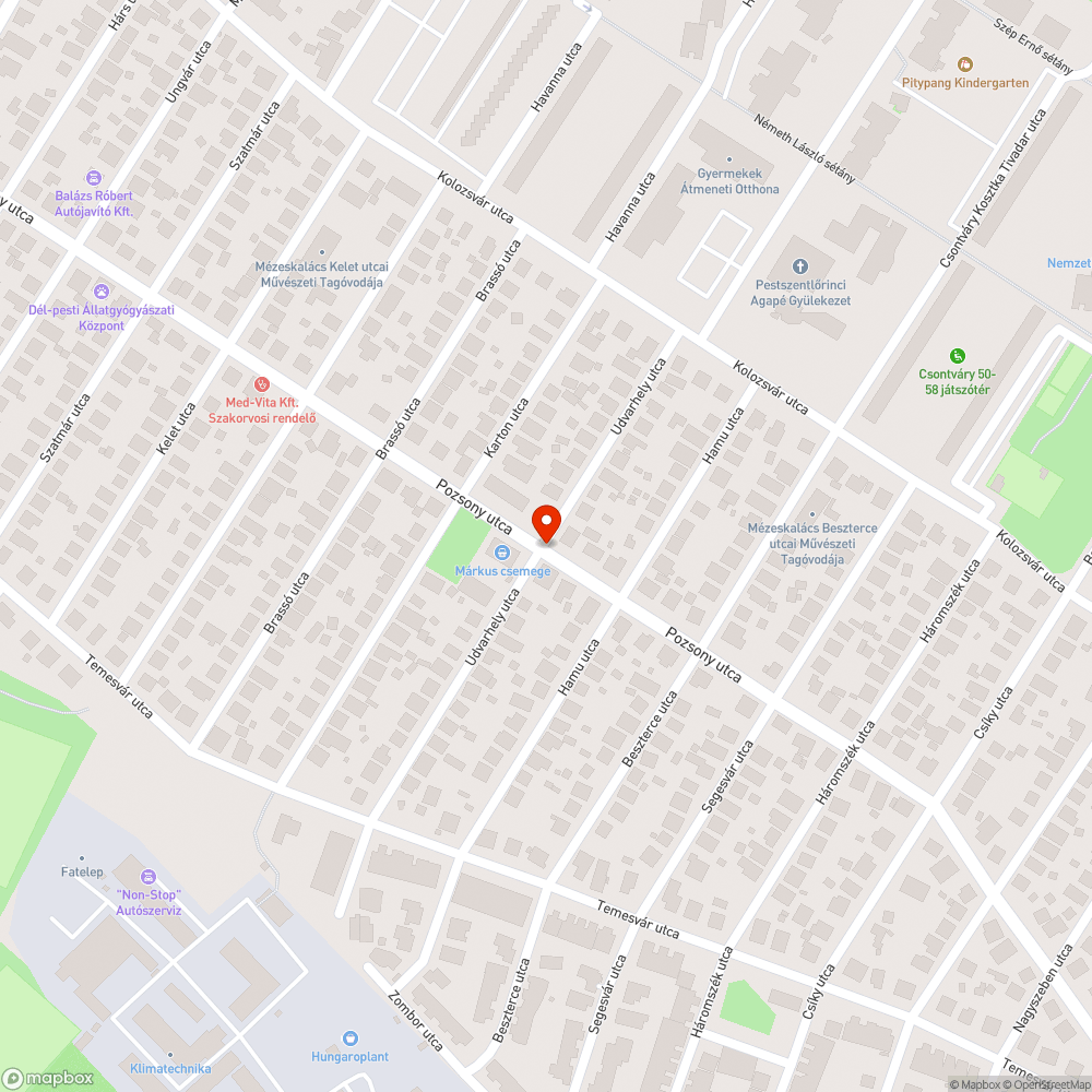 Teljesen eldugult csatornák bejelentés helye