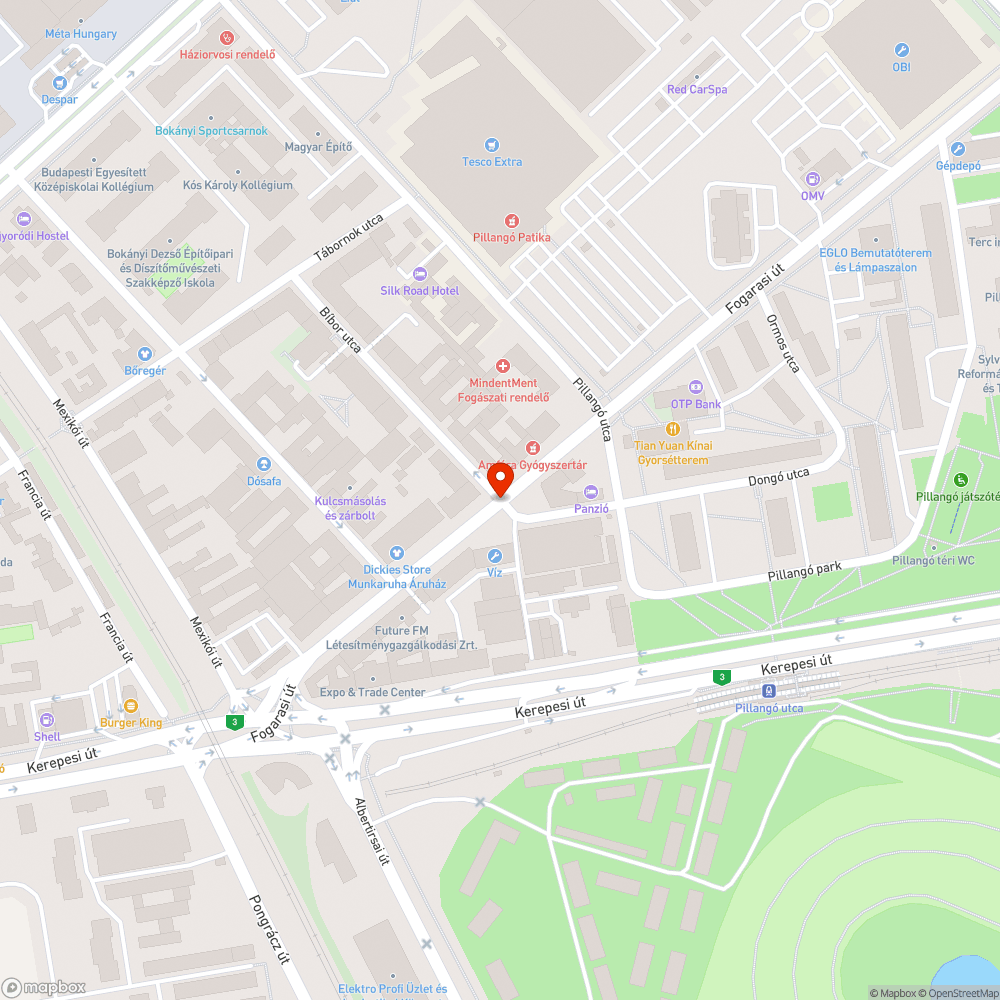 Illegális szemétlerakás bejelentés helye