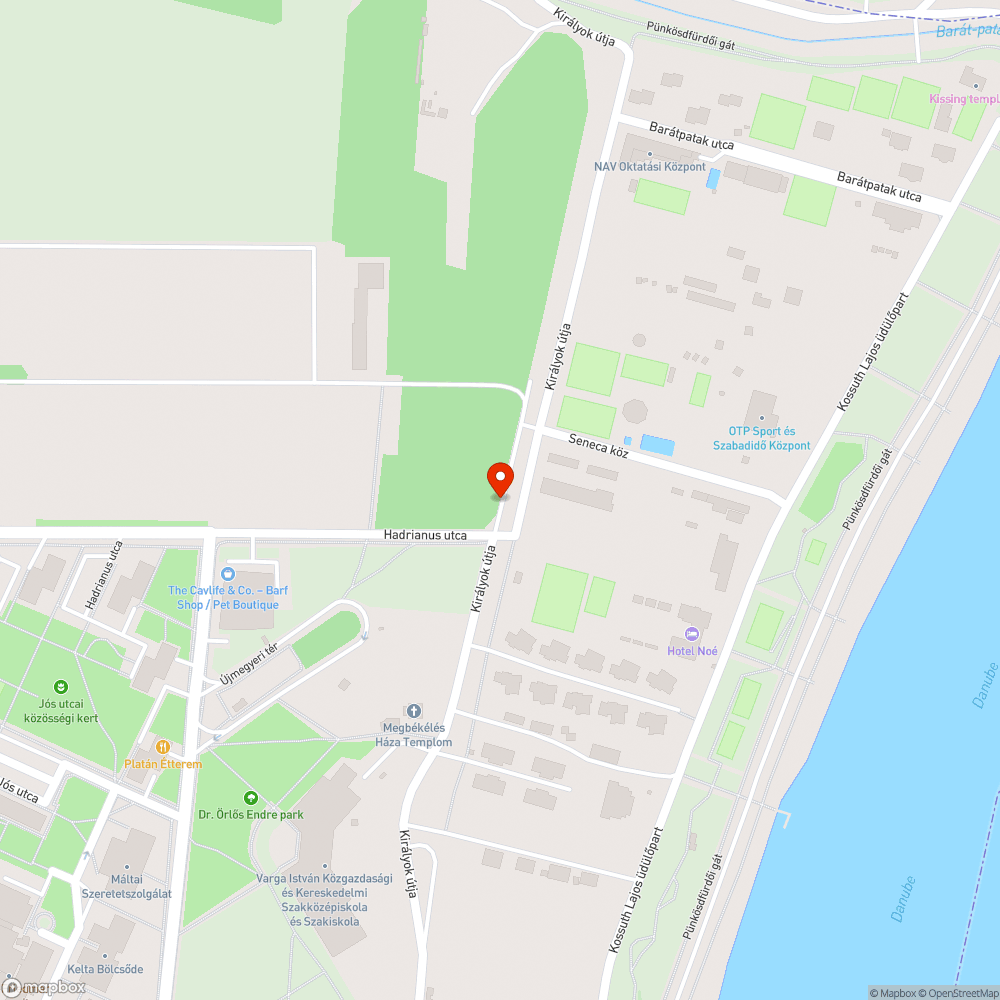 Elhagyott roncs bejelentés helye