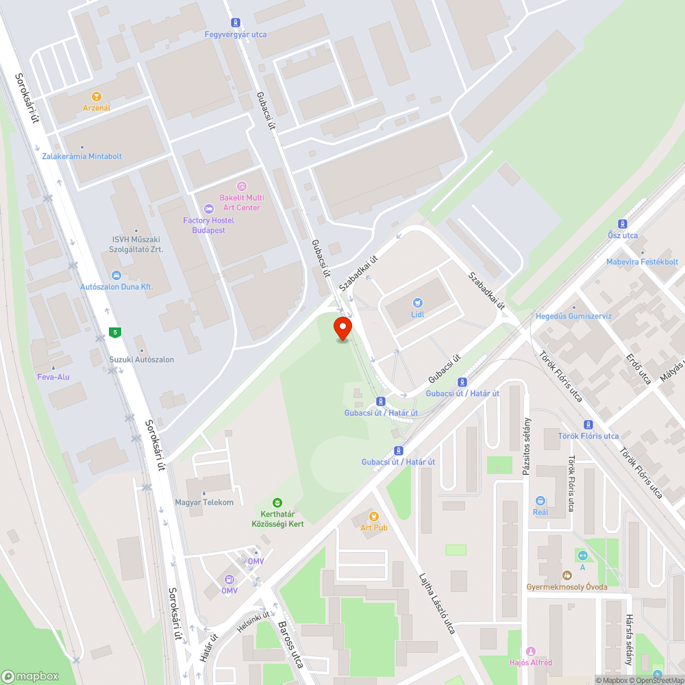 Kábelbe nőtt fa - Szabadkai u. bejelentés helye